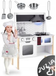 RicoKids Bucatarie din lemn pentru copii cu sunete si lumini Ricokids RC-846 (EDI7846) - kidostore Bucatarie copii