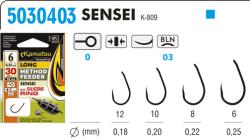 Kamatsu method feeder long sensei 8 with silicone ring (503040308) - nextfish