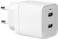 AVACOM HomePRO 2 hálózati töltő Power Delivery 40W-tal, két USB-C kimenettel NASN-PD2X-40WW