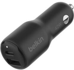 Belkin autós töltő 42 W - 30 W USB-C + 12 W USB-A CCB005btBK