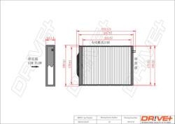 Dr! ve+ Filtru, aer habitaclu Dr! ve+ DP1110.12. 0035