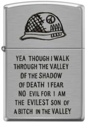 Zippo Brichetă Zippo 0684 Military - Walk Through the Valley of Shadow of Death (0684) Bricheta