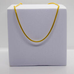 Prémiumékszer Webáruház Női Arany Színű Vékony Láncos Elegáns Nyaklánc 35+6CM / 1.5MM (G003-1)