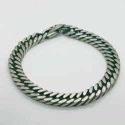 Prémiumékszer Webáruház Nemesacél Ezüst Színű Miami Férfi Karkötő 21CM / 8.5MM (KS019)
