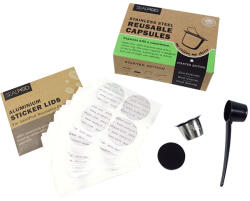 SEALPOD 1x újratölthető SEALPOD kapszula + 100 db Nespresso ® tető