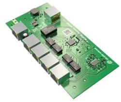 QuWireless QuPoE Switch SCA6E PoE switch for: RUT240/950/955 and up to 4x CCTV 802.3af/at (SCA6E) (SCA6E)