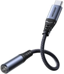 JOYROOM Адаптер Joyroom SY-C01, USB-C DAC към 3.5mm мини жак, черен (SY-C01)