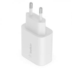 Belkin BoostCharge USB-C PD 3.0 PPS adapter 25W fehér (WCA004vfWH) (WCA004vfWH)