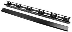 Lanberg Függőleges kábelvezető csatorna 22U 19" szabadon álló szekrényhez 2db, fekete (AK-1212-B)