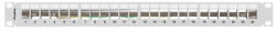 Lanberg Üres patch panel 24 port 1U 19" FTP, árnyékolt, tehermentesítővel, szürke (PPKS-0924-S)