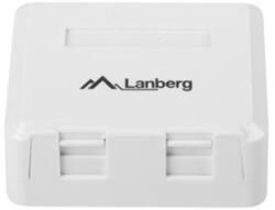 Lanberg Falon kívüli aljzat 2db keystone modulhoz (OK1-0002-W) - mzona