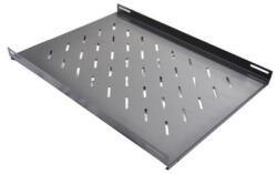  WP Fixed Shelf For RNA Series depth 800, Black RAL 9005, (depth 550 mm) (WPN-AFS-41080-B) - mzona