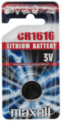 Maxell CR1616 Lítium Gombelem 1db/csomag (18745) - mzona