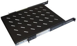 WP Four mounting ears sliding shelf for 800 depth racks (WPN-ASS-141080-B) - mzona