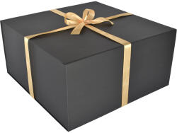  Fekete ajándékdoboz díszdoboz 40x40x20 cm