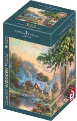 Schmidt Spiele 1000 db-os fa puzzle - Simpler Times, Thomas Kinkade (59797) (59797)