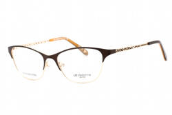 Liz Claiborne L 465 szemüvegkeret matt barna arany / Clear lencsék női