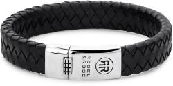 Rebel & Rose Bracelet Braided Flat RR-L0141-S-L mens, férfi