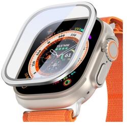 DUX DUCIS GP-149589 Apple Watch Ultra 2 49mm / Watch Ultra 49mm 9H ezüst alumínium keretes üveg kijelzővédő (GP-149589)
