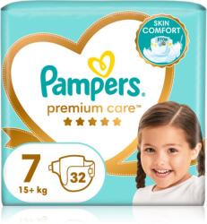 Pampers Premium Care Size 7 scutece de unică folosință 15+ kg 32 buc