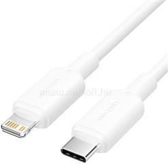 Vention USB-C 2.0 -> Lightning, (3A, fehér) 2m, kábel (LAKWH) (LAKWH)