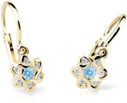 Cutie Jewellery Gyermek fülbevaló C2149-10-X-1 világos kék