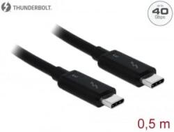 Delock Thunderbolt 3 USB-C kábel passzív 0, 5m (84844)