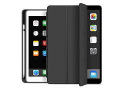 Haffner Apple Ipad 10.2 (2019/2020/2021) Tablet Tok On/off Funkcióval, Apple Pencil Tartóval - Black (eco Csomagolás) - tobuy