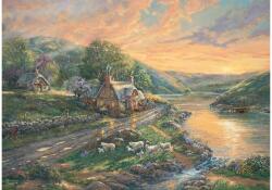 Schmidt Spiele 59774 - Dawn in Emerald Valley, Thomas Kinkade - 1000 db-os puzzle (59774)
