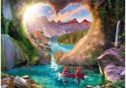 Schmidt Spiele 59777 - View with heart - 1000 db-os puzzle (59777)