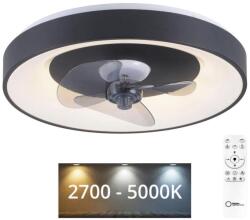 JUST LIGHT Plafonieră LED cu ventilator JUST LIGHT. 14644-18 VENIKA LED/36W/230V 2700-5000K + telecomandă (W4585)