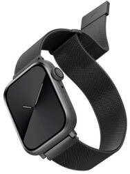 Uniq Dante Apple Watch 42/44/45/49mm fém szíj, szürke (UNIQ-44MM-DANGRP)