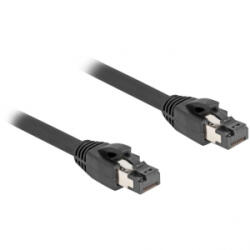 Delock hálózati kábel RJ-45 Cat. 8.1 S/FTP, akár 40 Gbps (fekete, 15 méter) (80238)