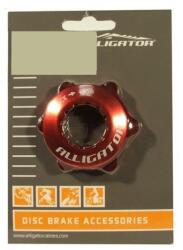 Alligator Center Lock Adapter Piros Záró Gyűrűvel