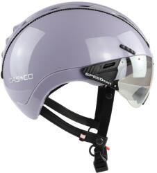 CASCO Fejvédő Roadster Plus (Speedmask lencsével) levendula metal M (55-57cm)