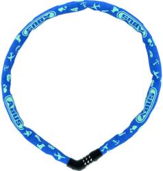 ABUS láncos lakat jelkóddal Steel-O-Chain Symbols 4804C/75, kék - bringaboard