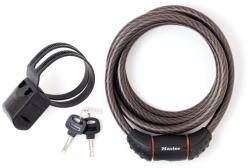 Master Lock Lakat 8130 Quantum Sodrony Kulcsos 180cmx10mm fekete