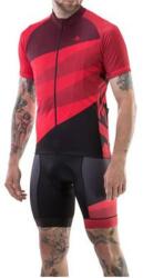 Merida Mez CX Design PRO rövid végig cipzár piros/fekete S