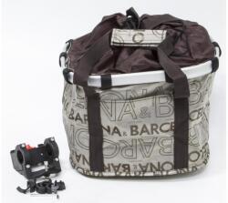 Csepel Kosár Első Szövet +Qr 32X27X26 'Barcelona' Krém (41800020CB)