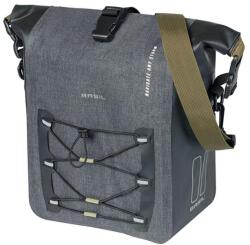 Basil egyoldalas táska Navigator Storm M, 12-15 l, fekete - bringaboard