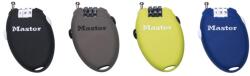 Master Lock Lakat Számos 4603 Retractor Soft Touch Kit 4db 0, 70mX2mm fekete - bringaboard