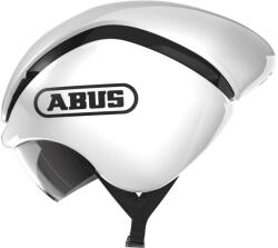 ABUS kerékpáros időfutam sisak GameChanger TT, In-Mold, shiny white, M (AB-87889)