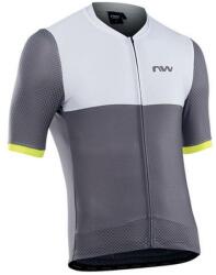 Northwave Mez Storm Air Rövid szürke/sárga fluo XXL