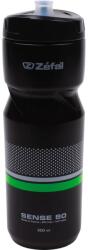 Zéfal Kulacs Sense M80 - 800Ml Menetes Fekete (Fehér/Zöld)