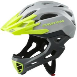 Cratoni Sisak C-maniac szürke-lime matt S-M 52-56cm