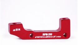 a2Z IS->PM (E203/H185) tárcsafék adapter piros