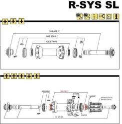 Mavic Rear Hub Qrm Sl Bearings
