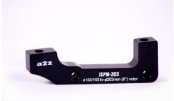 a2Z IS->PM (E203/H185) tárcsafék adapter fekete