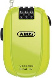 Abus mini kábellakat számzárral Combiflex Brake, 85 cm, neon