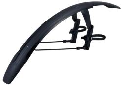 BBB Cycling kerékpáros első sárvédő szett BFD-65F DiscGuard, 28/29", gyorskioldós, országúti/Gravel kompatibilis, fekete